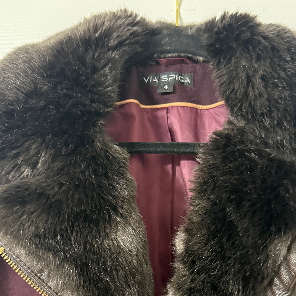 Via Spiga luxury pea coat